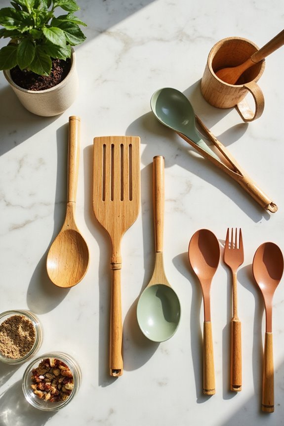 sustainable bamboo kitchen tools