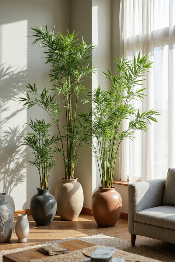 tall bamboo plants selection