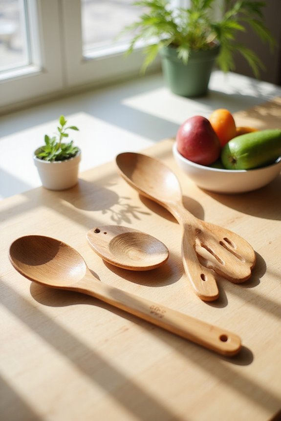 versatile bamboo kitchen utensils