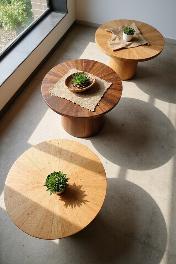 versatile sustainable bamboo tables