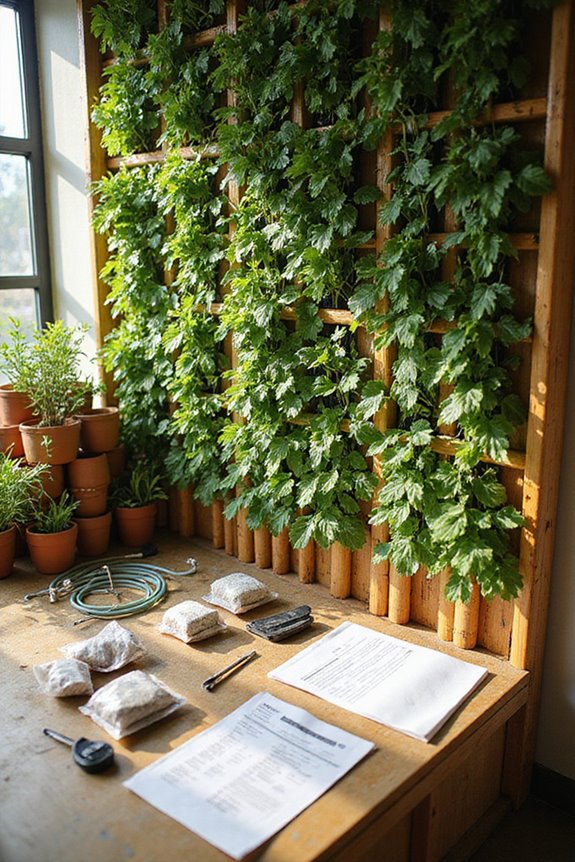 vertical garden installation costs